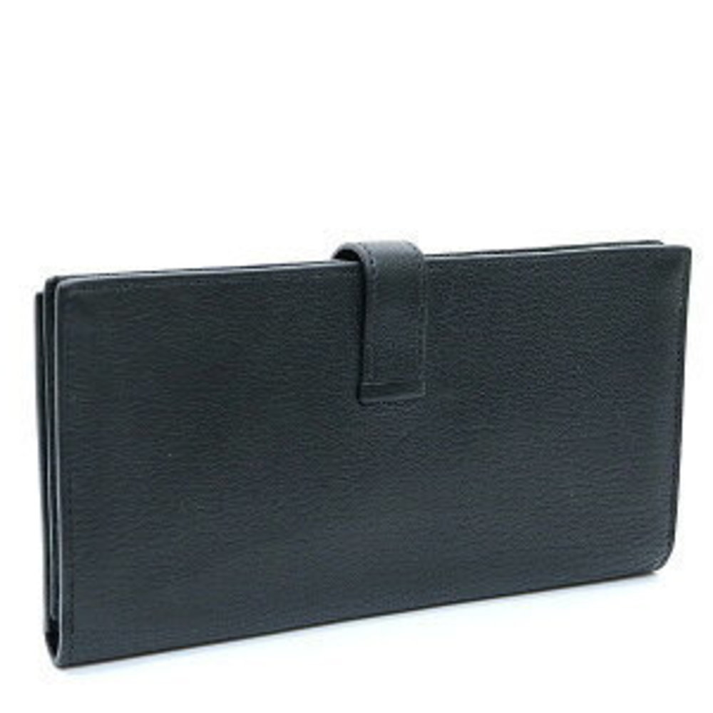 HERMES Bear Souffle Chevre Black GG U